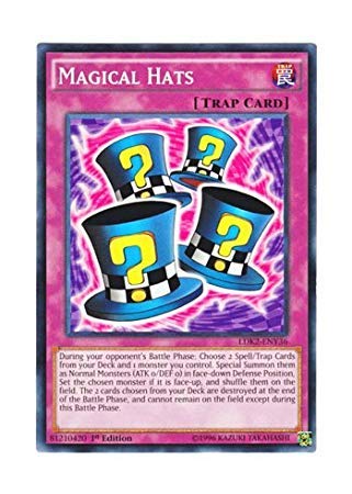 Amazon.co.jp: 遊戯王 英語版 LDK2-ENY36 Magical Hats マジカル